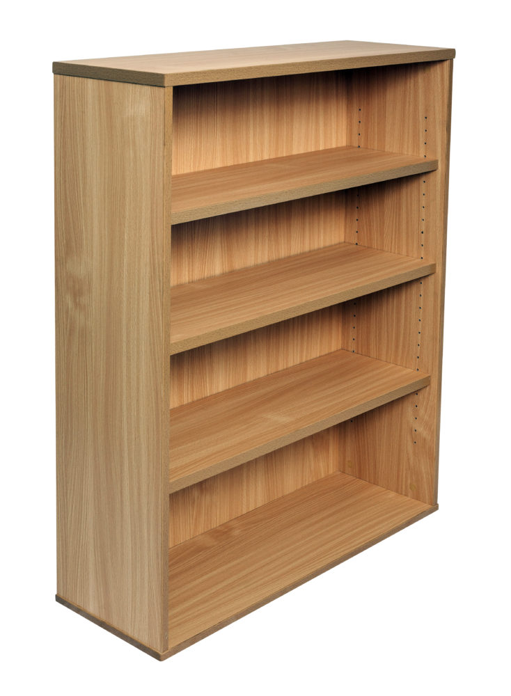 Rapid-Span-Bookcase-1200-Beech-SPBC12-B-e1493272145475-734x1000
